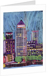 Canary Wharf in London Docklands by Frances Treanor