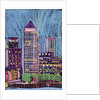 Canary Wharf in London Docklands by Frances Treanor