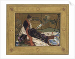 Caprice in Purple and Gold: The Golden Screen, 1864 by James Abbott McNeill Whistler