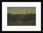 A Lighted Village, c.1887 by Dwight William Tryon
