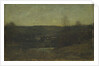 A Lighted Village, c.1887 by Dwight William Tryon