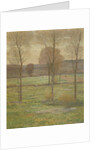 Early Spring in New England, 1897 by Dwight William Tryon