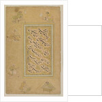 Folio from the Jahangir album, Mughal, c.1610 by Indian School