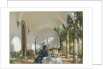 Breakfast in the Loggia, 1910 by John Singer Sargent