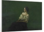 Study of a Woman Seated, 1897 by Thomas Wilmer Dewing