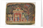 Krishna carried off by the Whirlwind Demon by Indian School