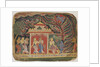 Krishna carried off by the Whirlwind Demon by Indian School