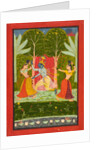 Krishna exacts a toll from the gopis, c.1660 by Indian School