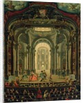 The Teatro Reale in Turin by Pietro Domenico Oliviero