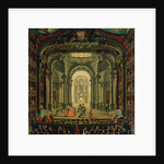 The Teatro Reale in Turin by Pietro Domenico Oliviero