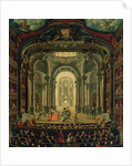 The Teatro Reale in Turin by Pietro Domenico Oliviero