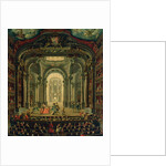 The Teatro Reale in Turin by Pietro Domenico Oliviero