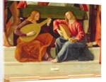 The angel musicians by Alvise & Basaiti Marco Vivarini