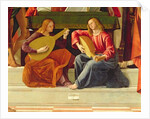 The angel musicians by Alvise & Basaiti Marco Vivarini