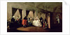 The Parlour of the San Zaccaria Convent by Francesco Guardi