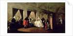 The Parlour of the San Zaccaria Convent by Francesco Guardi