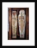 Egyptian sarcophagus covered with hieroglyphics by Egyptian Egyptian
