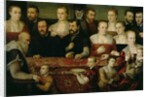 Portrait of a Large Family by Cesare Vecellio