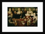 Portrait of a Large Family by Cesare Vecellio