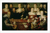 Portrait of a Large Family by Cesare Vecellio