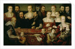 Portrait of a Large Family by Cesare Vecellio