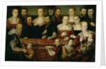 Portrait of a Large Family by Cesare Vecellio