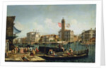 The Canal Grande and S. Geremia, Venice by Michele Marieschi