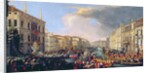 Regatta Held in Honour of Frederick VI of Denmark 1709 by Luca Carlevaris