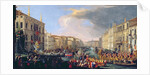 Regatta Held in Honour of Frederick VI of Denmark 1709 by Luca Carlevaris