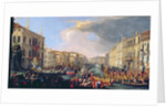 Regatta Held in Honour of Frederick VI of Denmark 1709 by Luca Carlevaris