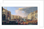 Regatta Held in Honour of Frederick VI of Denmark 1709 by Luca Carlevaris