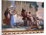 Peasant Family at Table by Giandomenico (1727-1804) Tiepolo