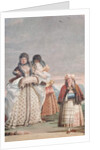 A Winter Stroll by Giandomenico Tiepolo