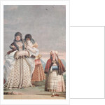 A Winter Stroll by Giandomenico Tiepolo