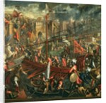 The Taking of Constantinople by Palma Il Giovane