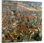 The Capture of Constantinople in 1204, 1580 by Jacopo Robusti Tintoretto