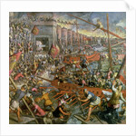 The Capture of Constantinople in 1204, 1580 by Jacopo Robusti Tintoretto