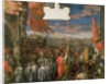 The Doge Andrea Contarini Returning Victorious from Chioggia by Veronese (1528-88) (workshop of)