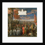 The Doge Andrea Contarini Returning Victorious from Chioggia by Veronese (1528-88) (workshop of)