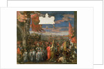 The Doge Andrea Contarini Returning Victorious from Chioggia by Veronese (1528-88) (workshop of)
