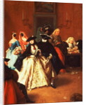 The Parlour by Pietro Longhi
