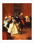 The Parlour by Pietro Longhi