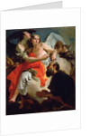 Abraham and the Three Angels by Giovanni Battista (1696-1770) Tiepolo