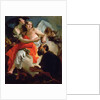Abraham and the Three Angels by Giovanni Battista (1696-1770) Tiepolo