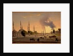 The Racecourse at Constantinople by Ippolito Caffi