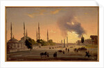 The Racecourse at Constantinople by Ippolito Caffi