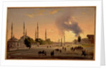 The Racecourse at Constantinople by Ippolito Caffi
