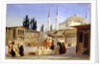 The Slave's Bazaar, Constantinople by Ippolito Caffi