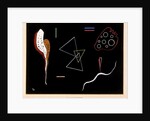 Three Triangles, 1938 by Wassily Kandinsky