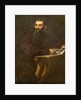 Portrait of a Bearded Man with a Book by Jacopo Robusti Tintoretto